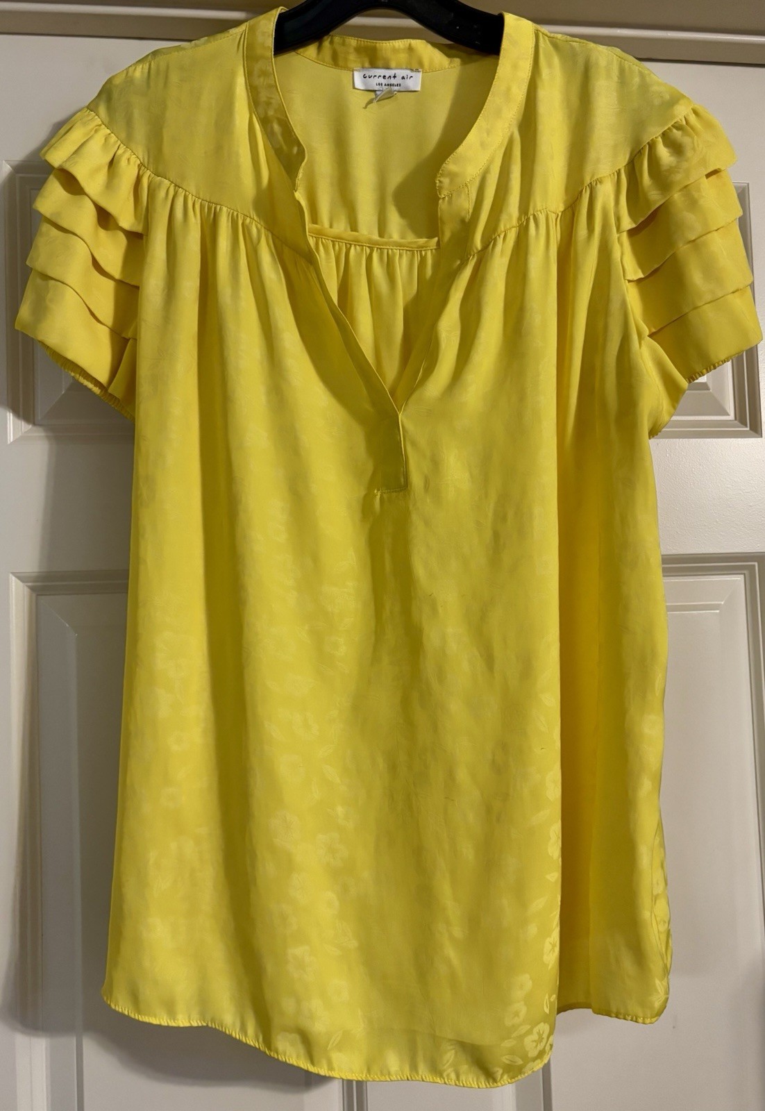 NWOT Current Air Coastal Preppy Coquette Silky Old Money Quiet Luxury Size L