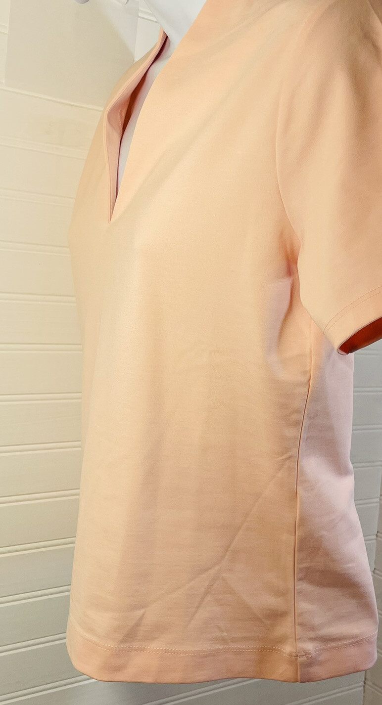 Banana Republic Women’s Short Sleeve Light Pink Color Top SMALL RN#54023 NWT