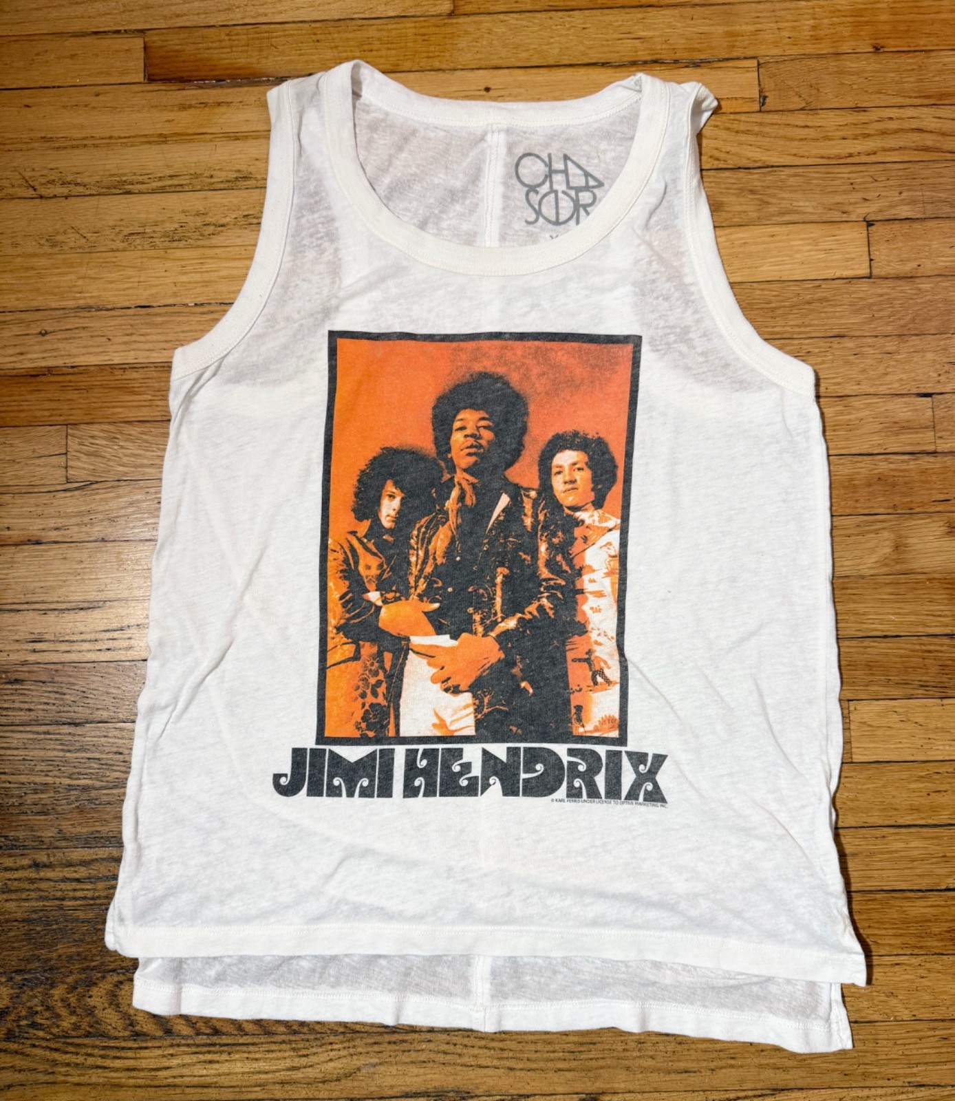 Chaser Tank Top Women Jimi Hendrix Size SX