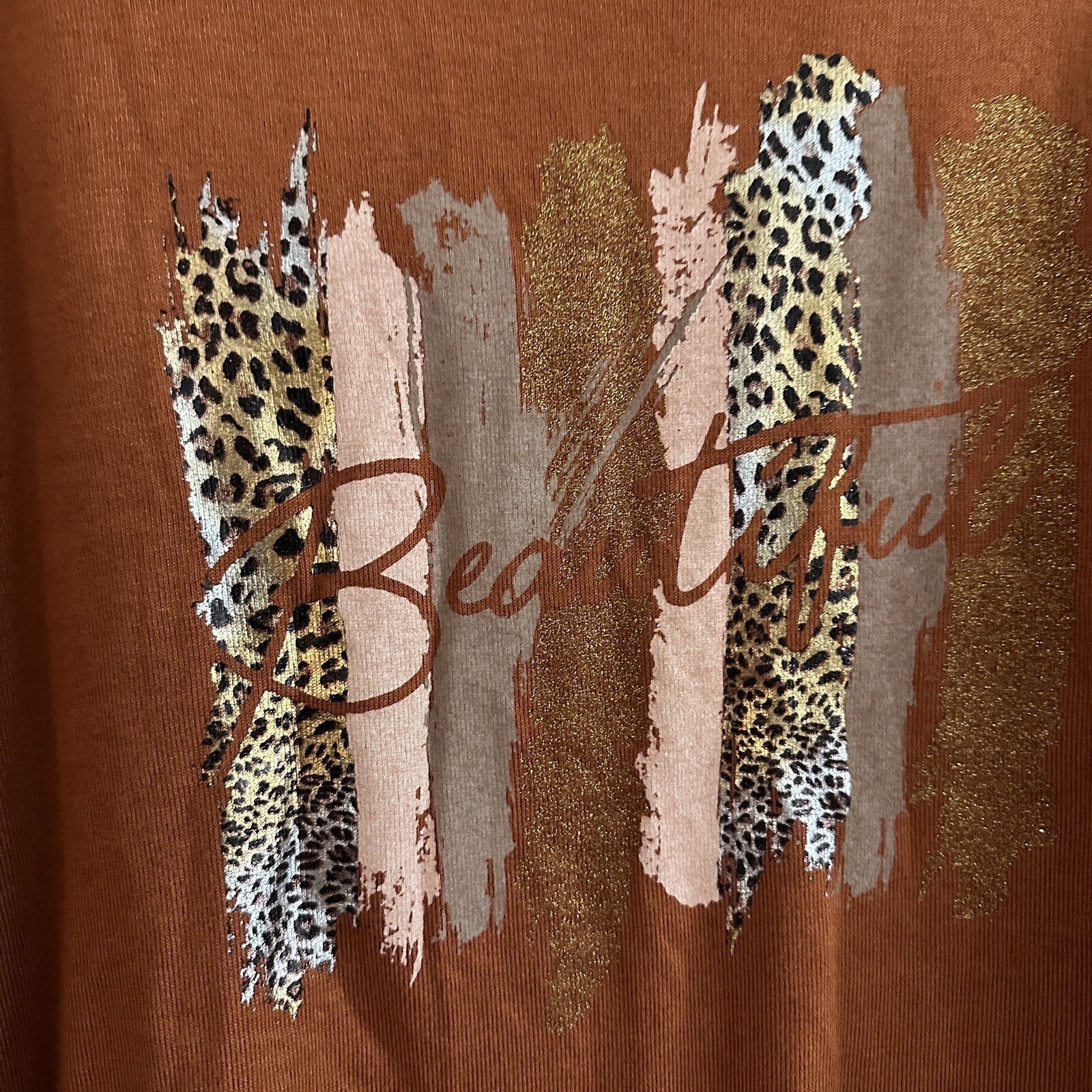 Meo Meli “Beautiful “ Long Sleeve Top Made in Italy