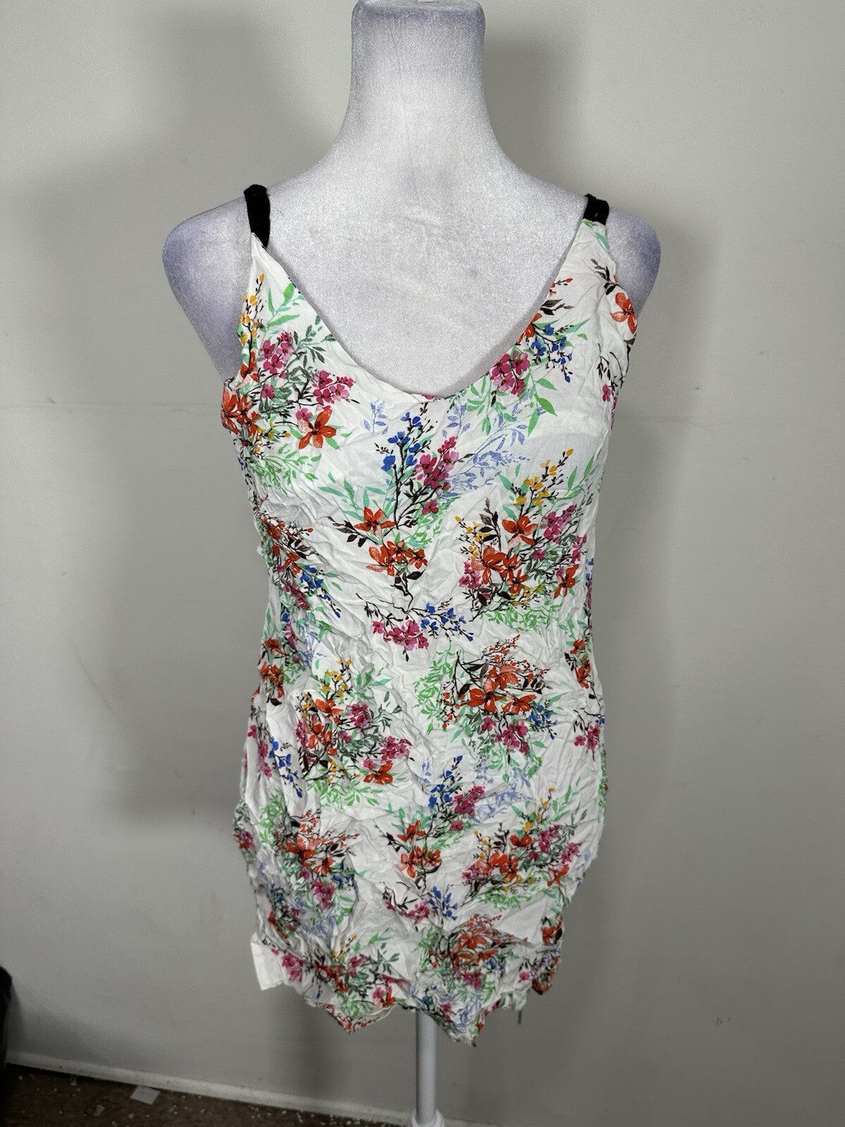 Nitrogen Women’s Floral Print Sleeveless Top Size XS