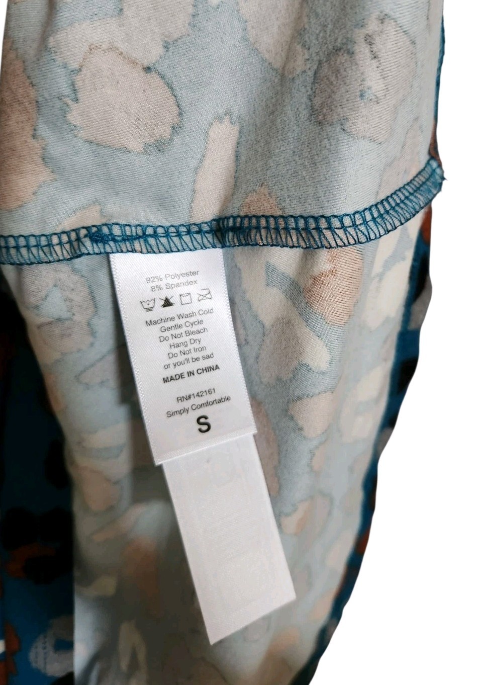 LulaRoe Leopard Cheetah Small Elizabeth TEAL Background Animal Print Spots New!
