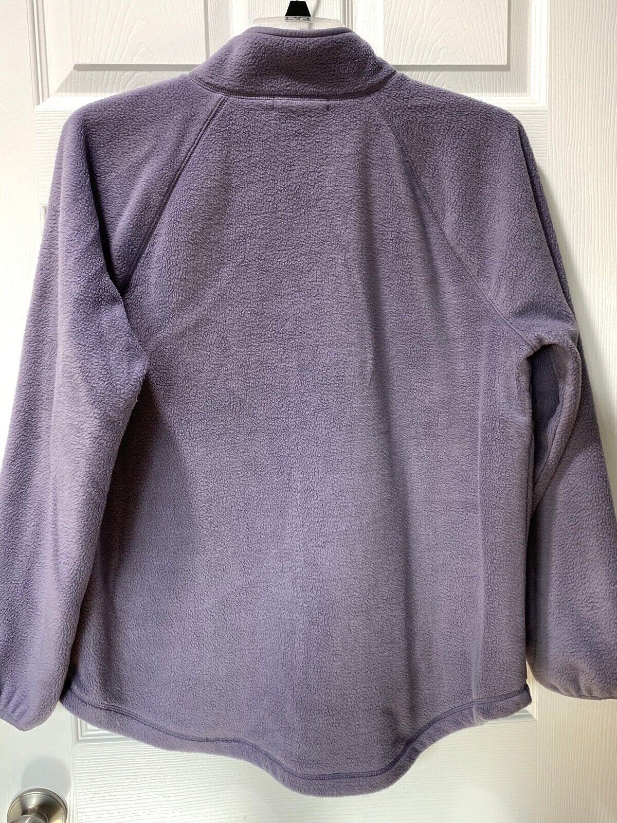 Sonoma Plush Top Long Sleeve Lavender Soft Polar Fleece Casual Work Size XL 
