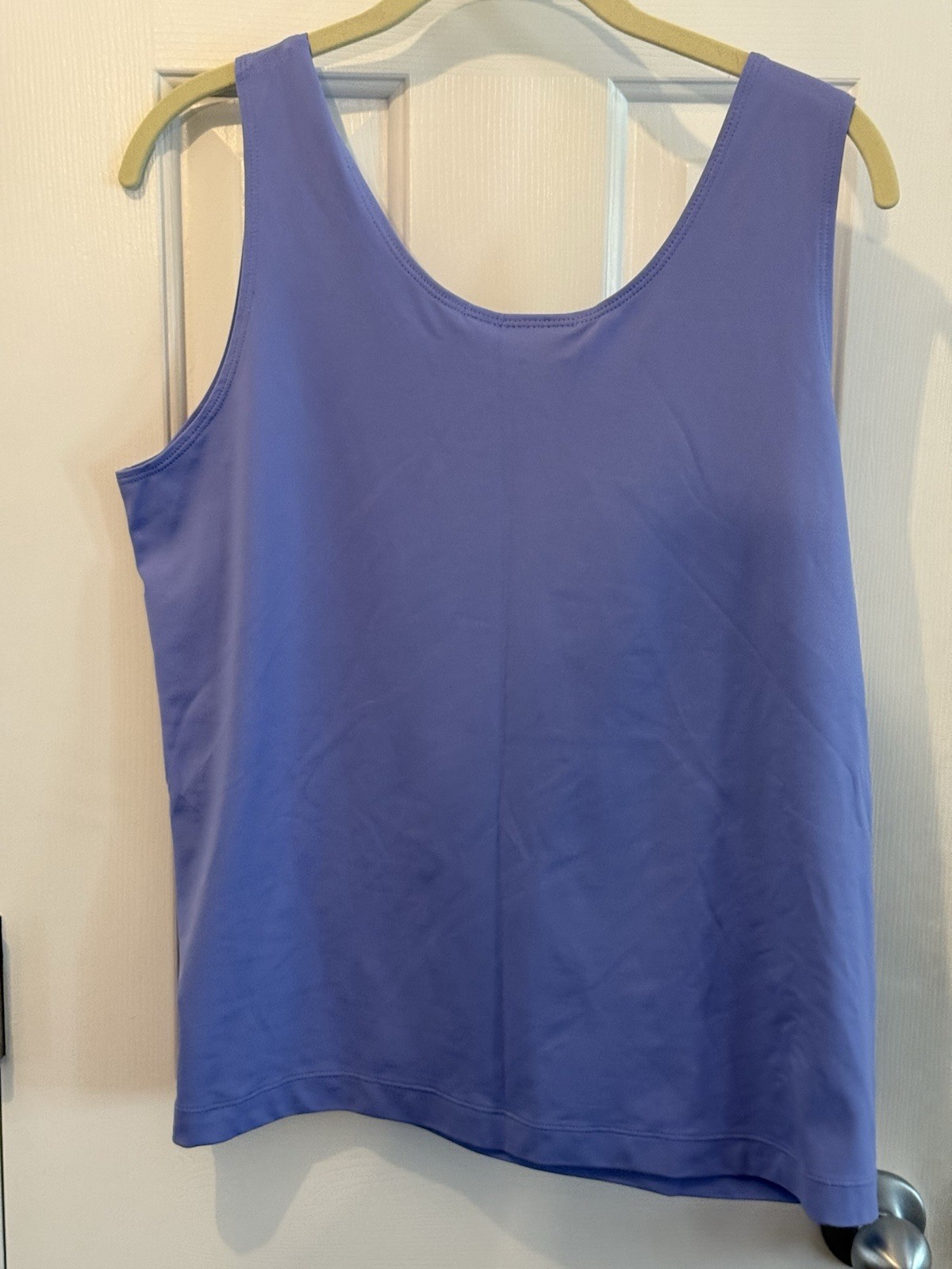 chicos size 3 Or XL Lot Of 3 Tank Tops Blck Olive GreenBlue 92% Nylon 8% Spandex