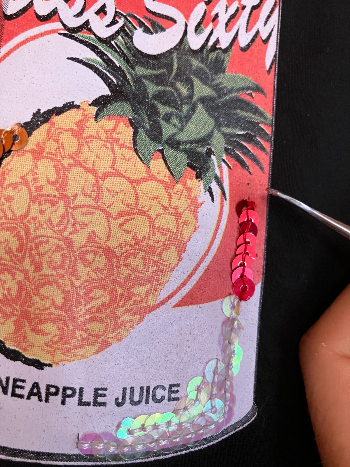 RARE Miss Sixty Slurp Pineapple Top L HOLY GRAIL Archival Vintage Y2K It Girl
