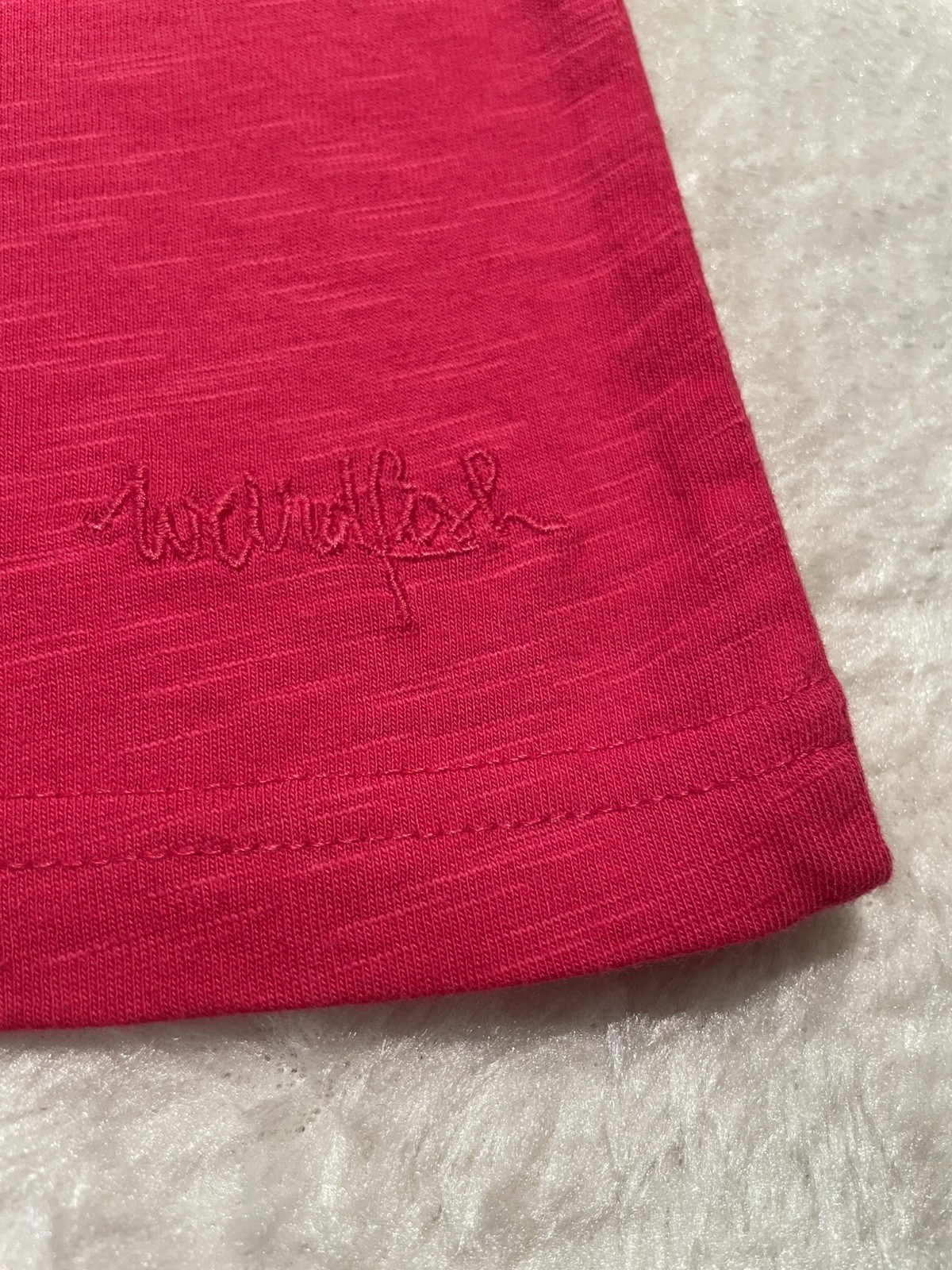 Weird fish hot pink t-shirt,new with tags, size 10, Summer Contrast Trim RRP £22
