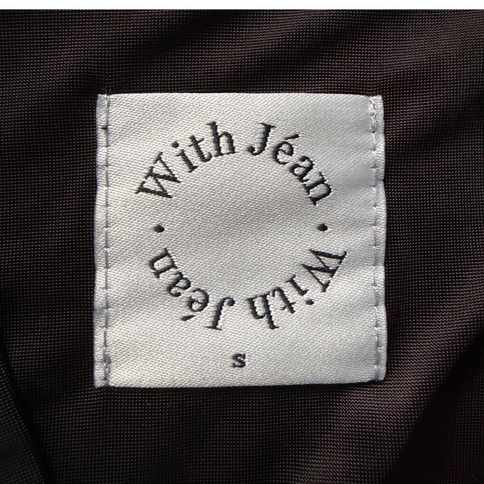 With Jean Andy Top in Black, Size S