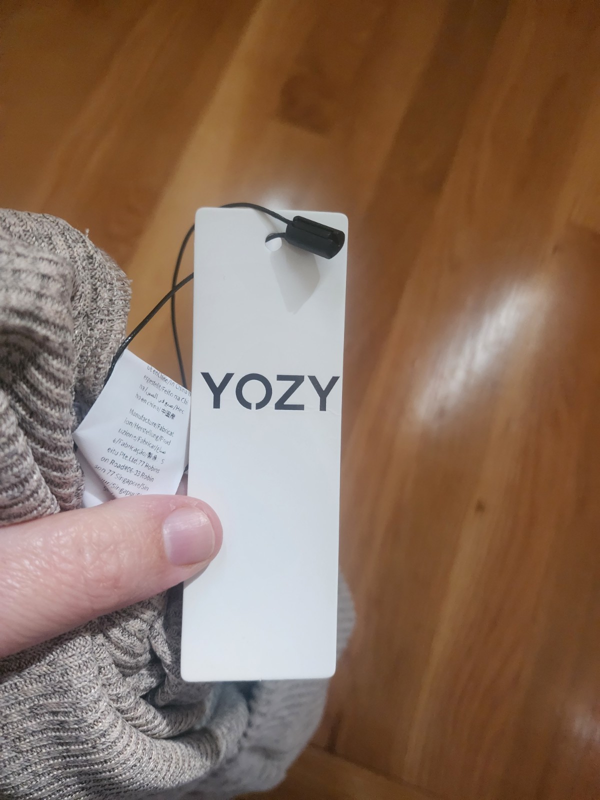 New YOZY Largr Ribbed Bodysuit Women