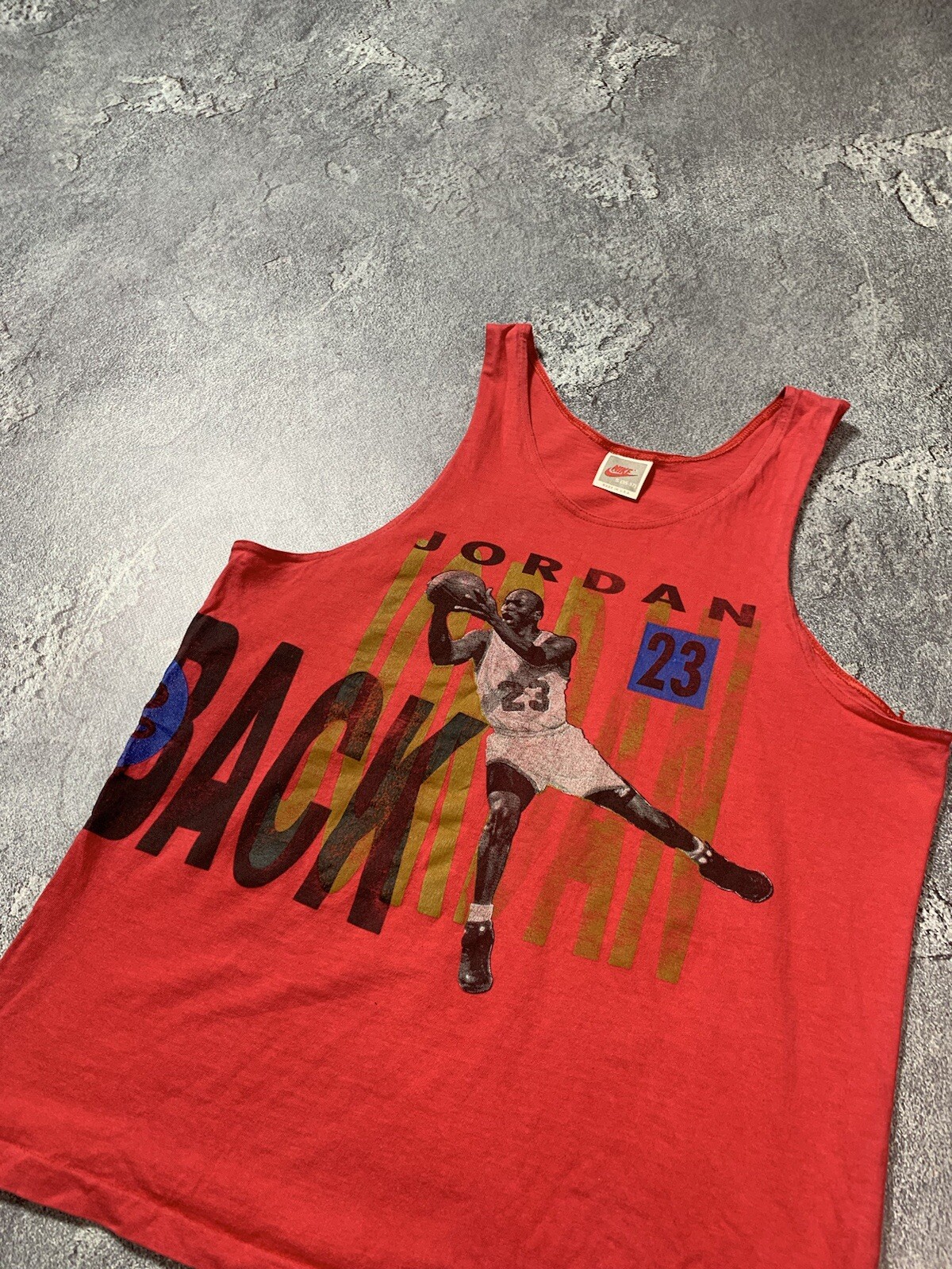 Vintage 90s Nike Jordan Michael Jordan Scottie Pippen Back 2 Back Top Size S
