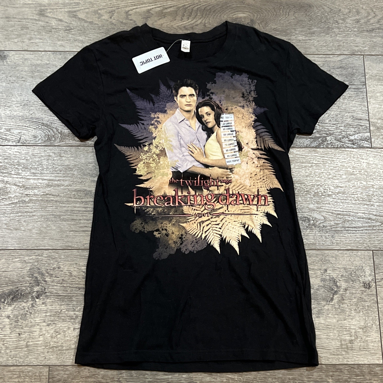 NWT! Vintage Y2K Twilight Breaking Dawn Part 1 Promo T-Shirt XXL