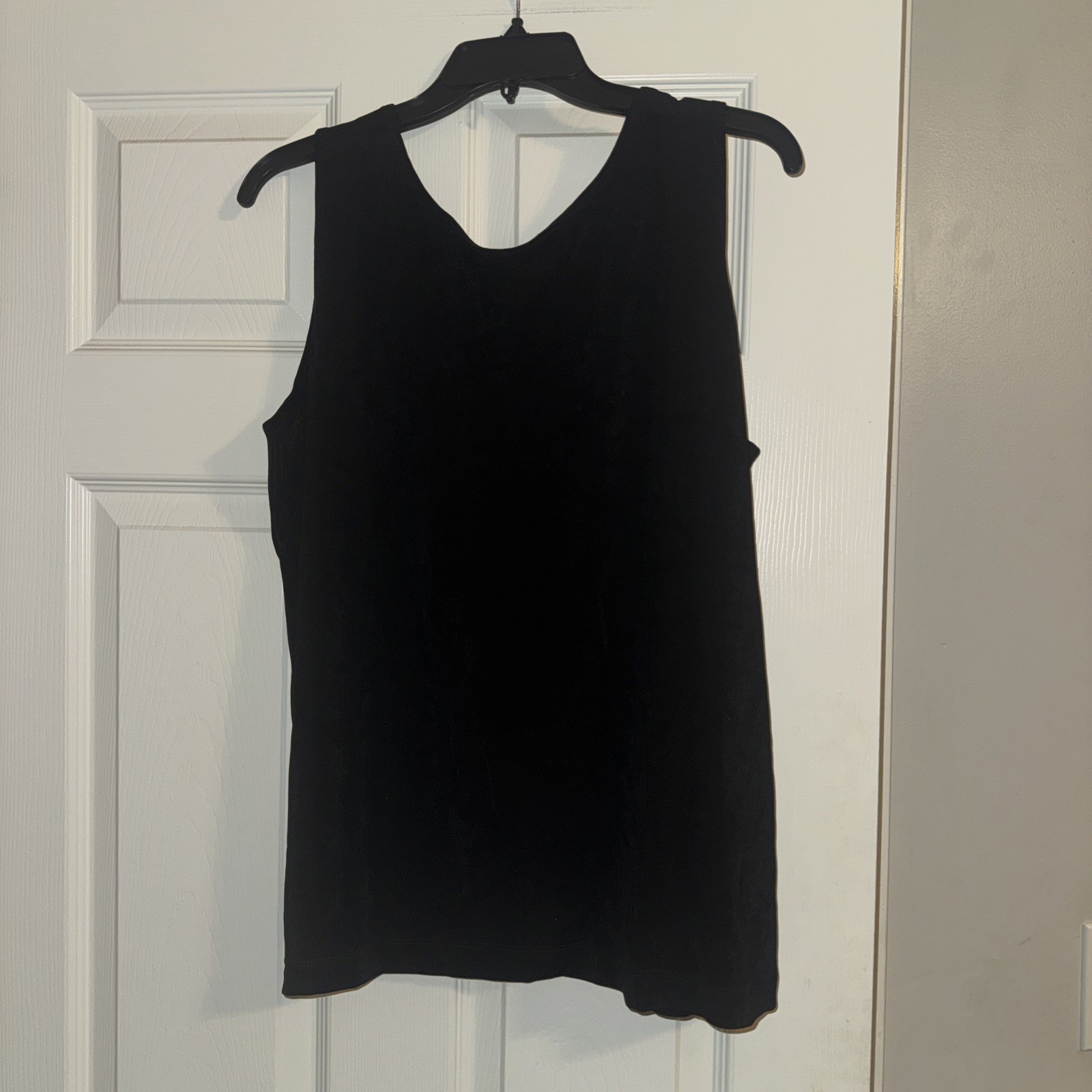 NWT Chico’s Travelers Essentials Reversible Tank Top Black Size 3