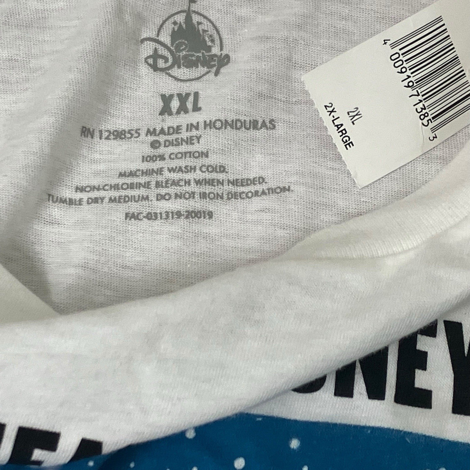 Disney Parks Womens XXL Little Mermaid T-Shirt Songs Novelty Movie Princess