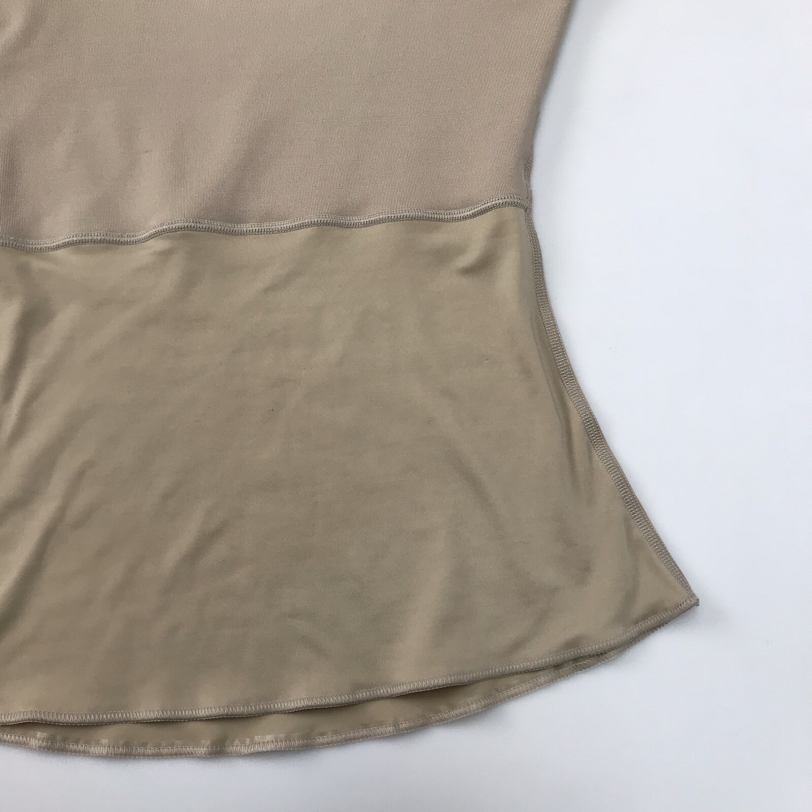 Spanx Hide & Sleek Cami Tank Size S Nude Compression Scoop Neck Top