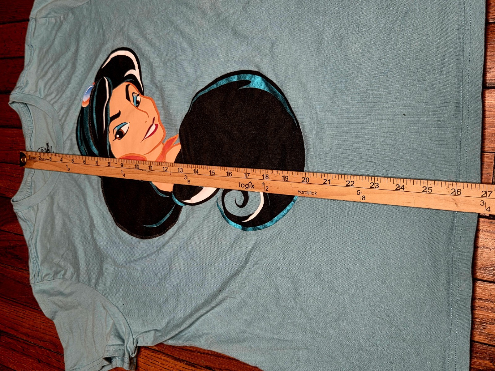 Jasmine Aladdin Womens Size XL Official Disney Store Princess Grpahic T Shirt B5