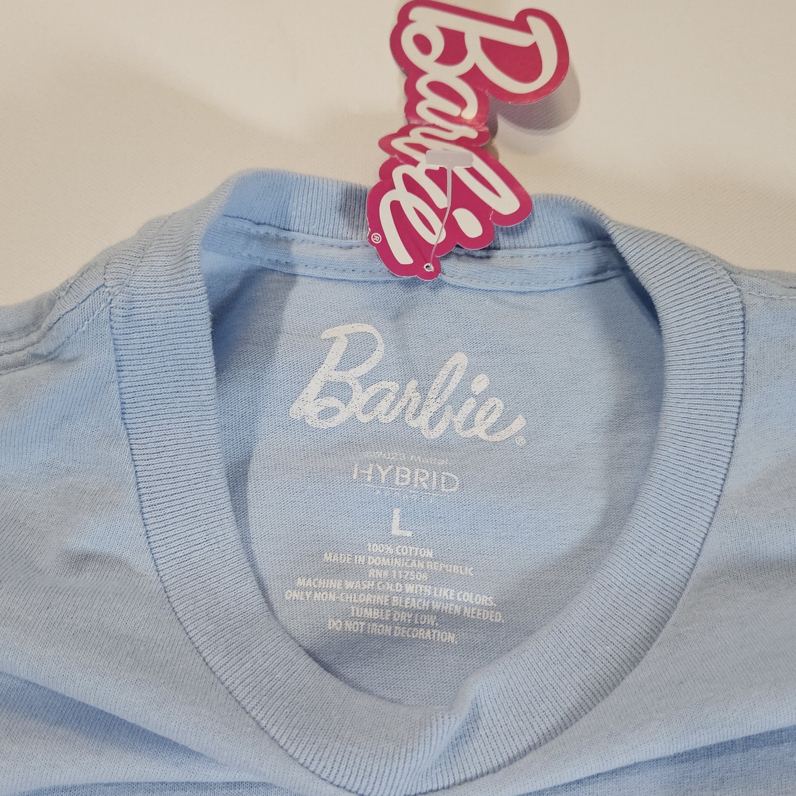 Barbie Shirt Womens Large Blue Après Ski Queen Graphic Tee T-Shirt 100% Cotton