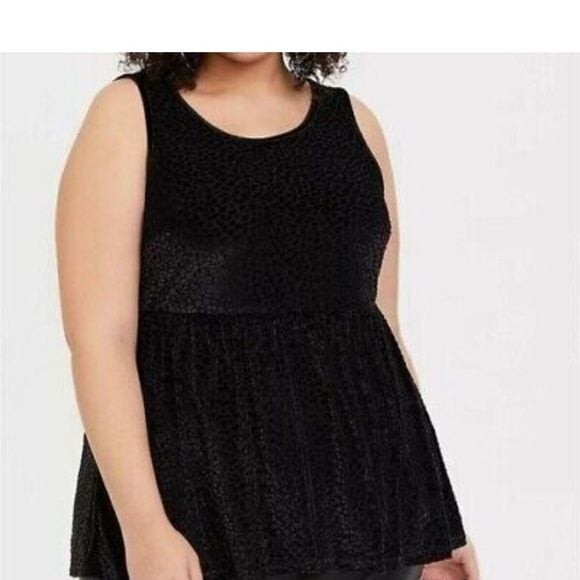 Torrid peplum top