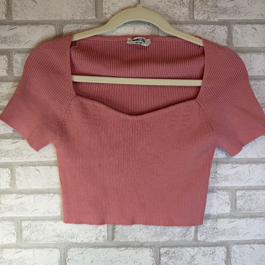 Double Zero Pink Shirt W Lovely Large