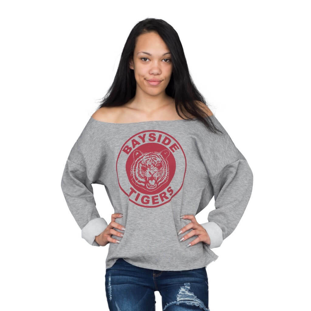 80s Saved by the Bell Kelly Kapowski Costume Sweatshirt