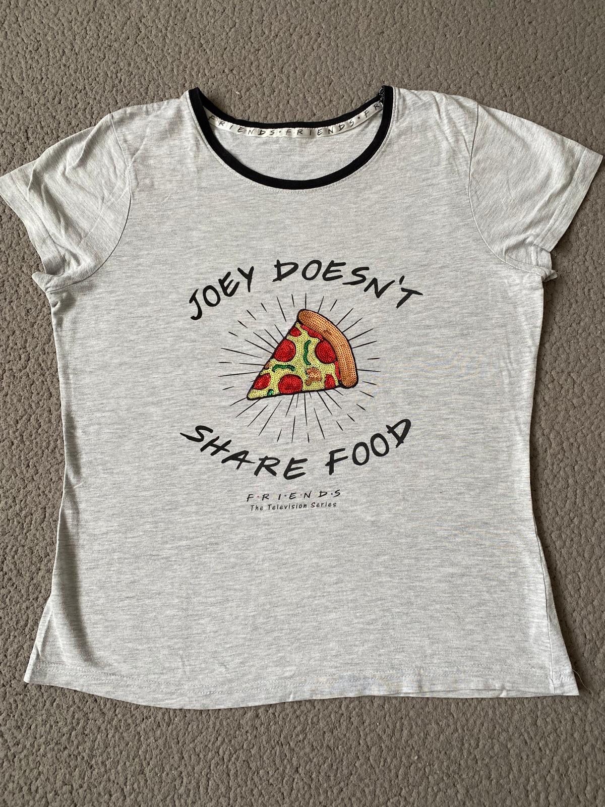 George Friends TV Series T-Shirt – Joey Doesn’t Share Food – 8-10