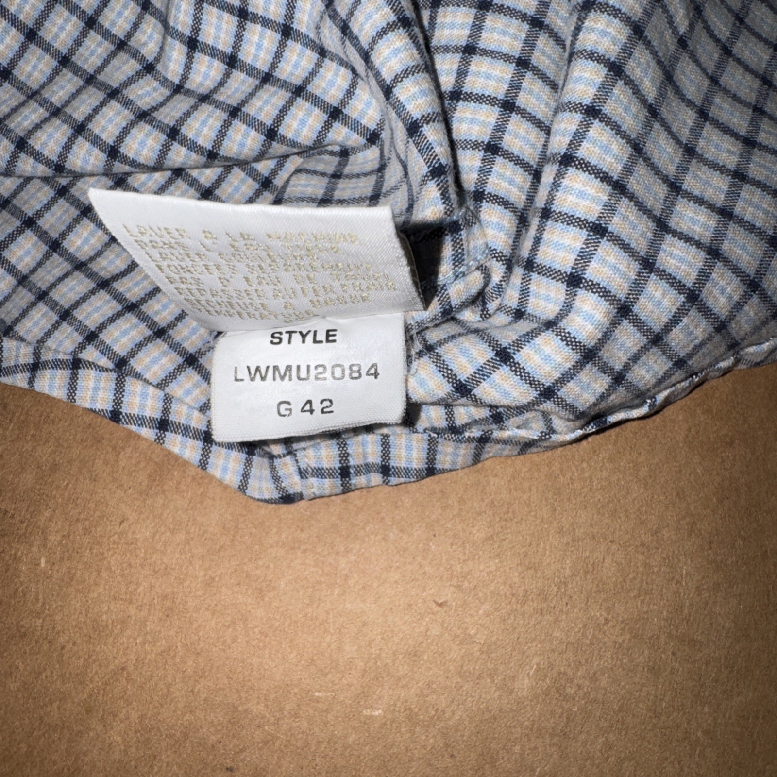 Liz Claiborne Lizwear Shirt Large Short Sleeve Button Up Cotton