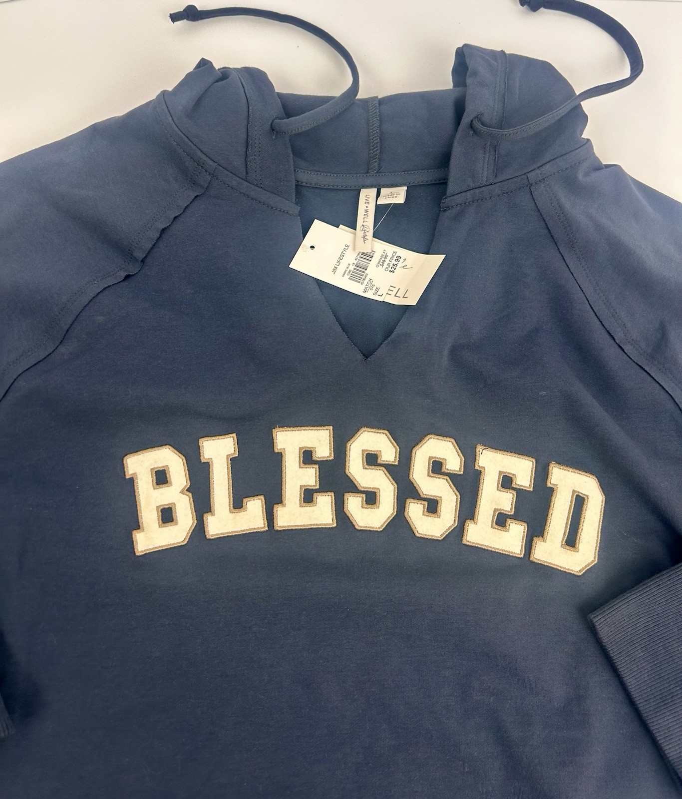 NWT SET of 2 Life Style Live Well Pullovers LS light weight casual tops Size L