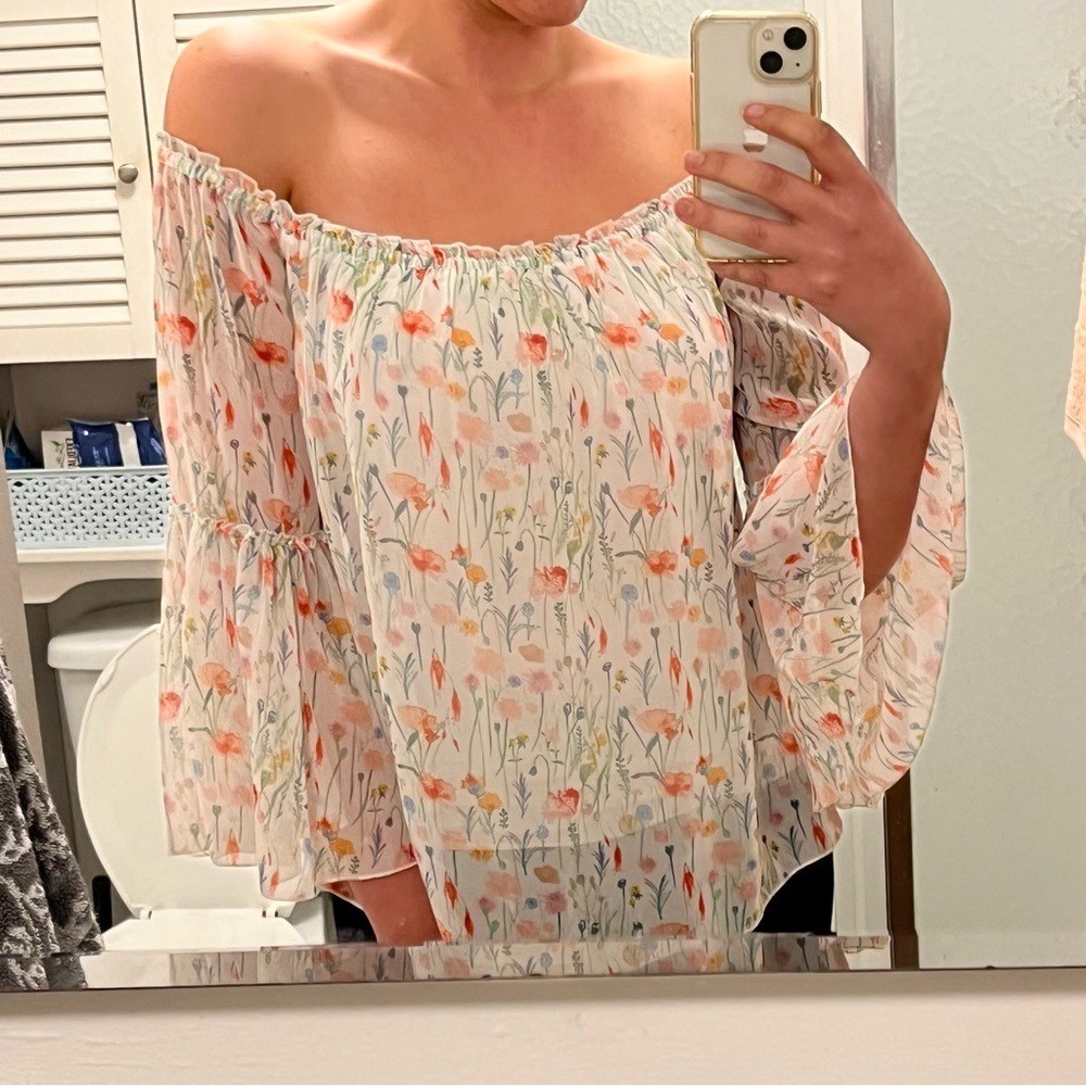 Bailey 44 Floral Off Shoulder Top