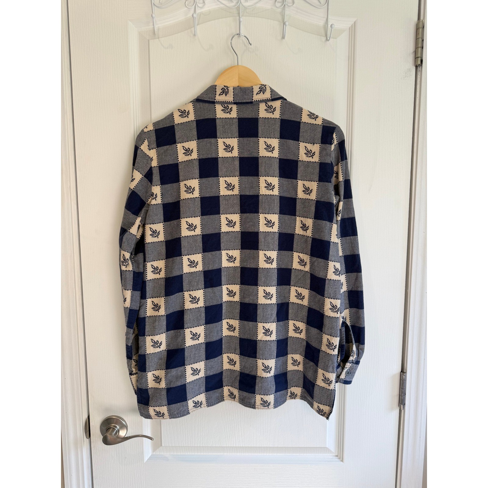 Blair Plaid Button Front Shirt Women’s Small 100% Cotton Cottagecore Vintage