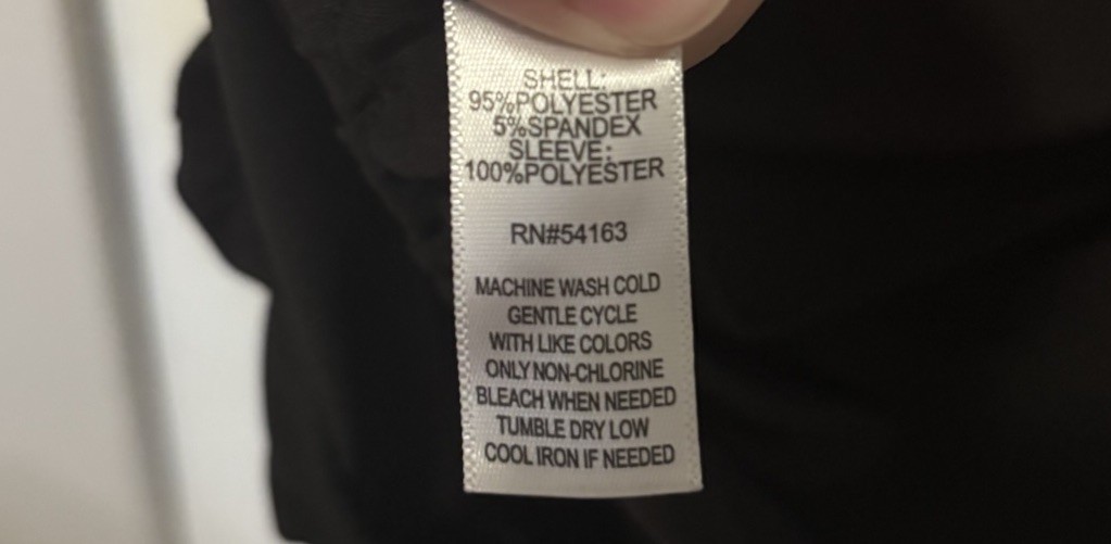 Marc New York Women’s Black Blouse Ruffle V Neck Size M