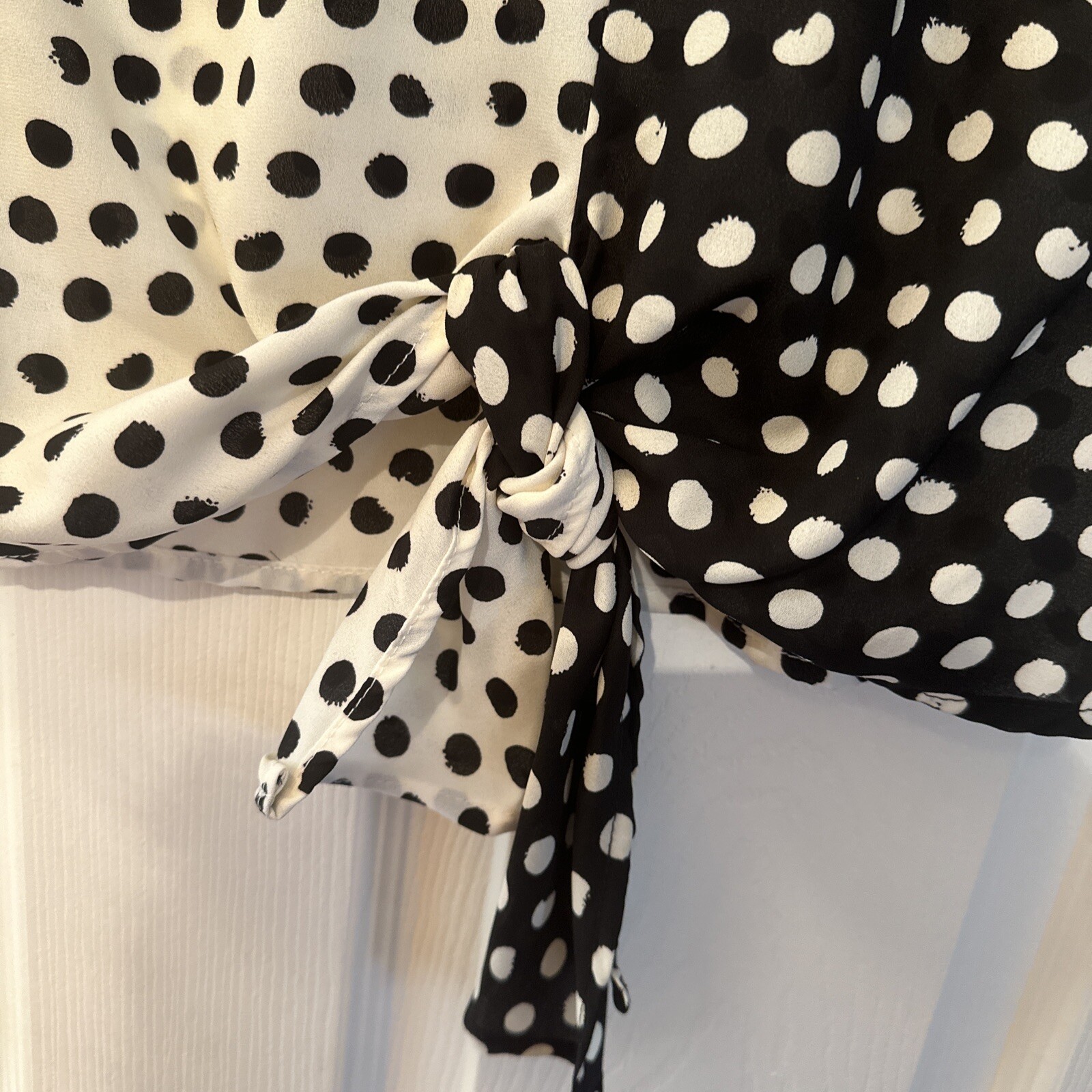 Lot of 3 Assorted Brands Womens Blouse Tops Size M Black / Black & White NWT