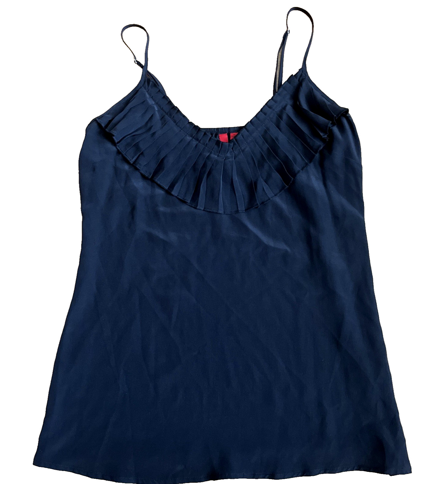 5/48 Women’s 100% Silk Camisole Size M Black Saks Fifth Avenue