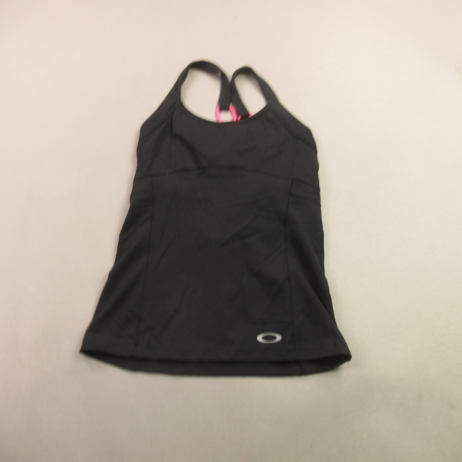 Oakley Shirt Womens Small Sleeveless Pullover Top Black Lightweight