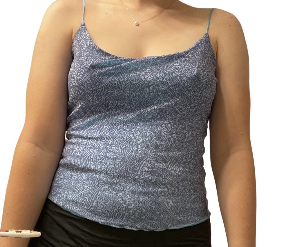 Y2K Turquoise Shell Espirt Size Large NWT