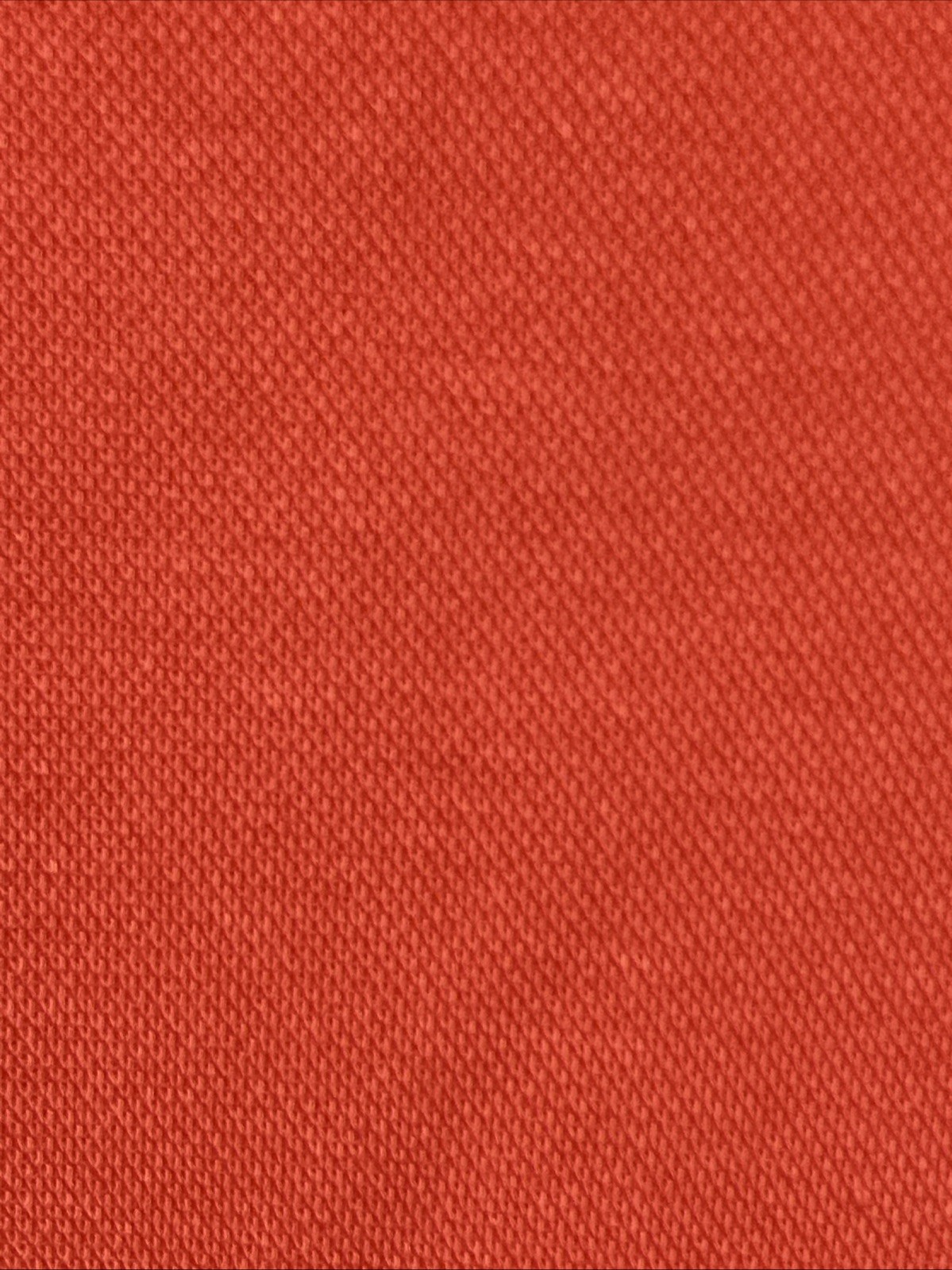 New Love Scarlett “Deco Red” Mesh Knit Scoop Neck Short Sleeved Top Rear Zipper