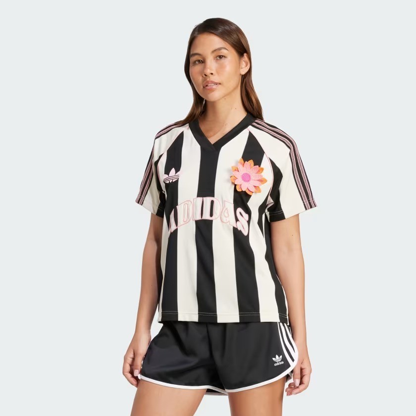 Adidas Originals Women’s Summer Glow Jersey Wonder White/Black KC0672