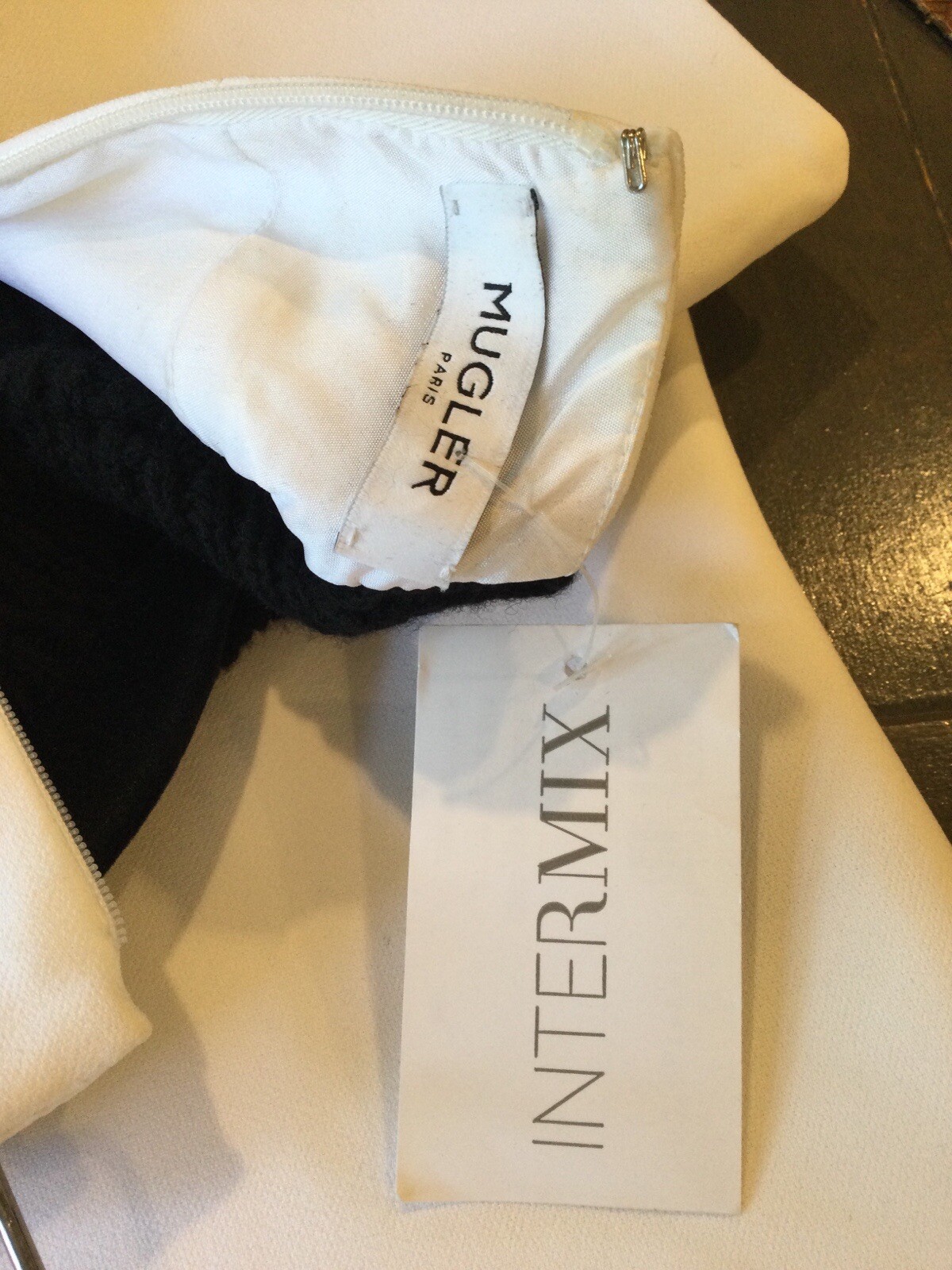 NWT Thierry Mugler White Top Size 34/Xs Retail 1190.00