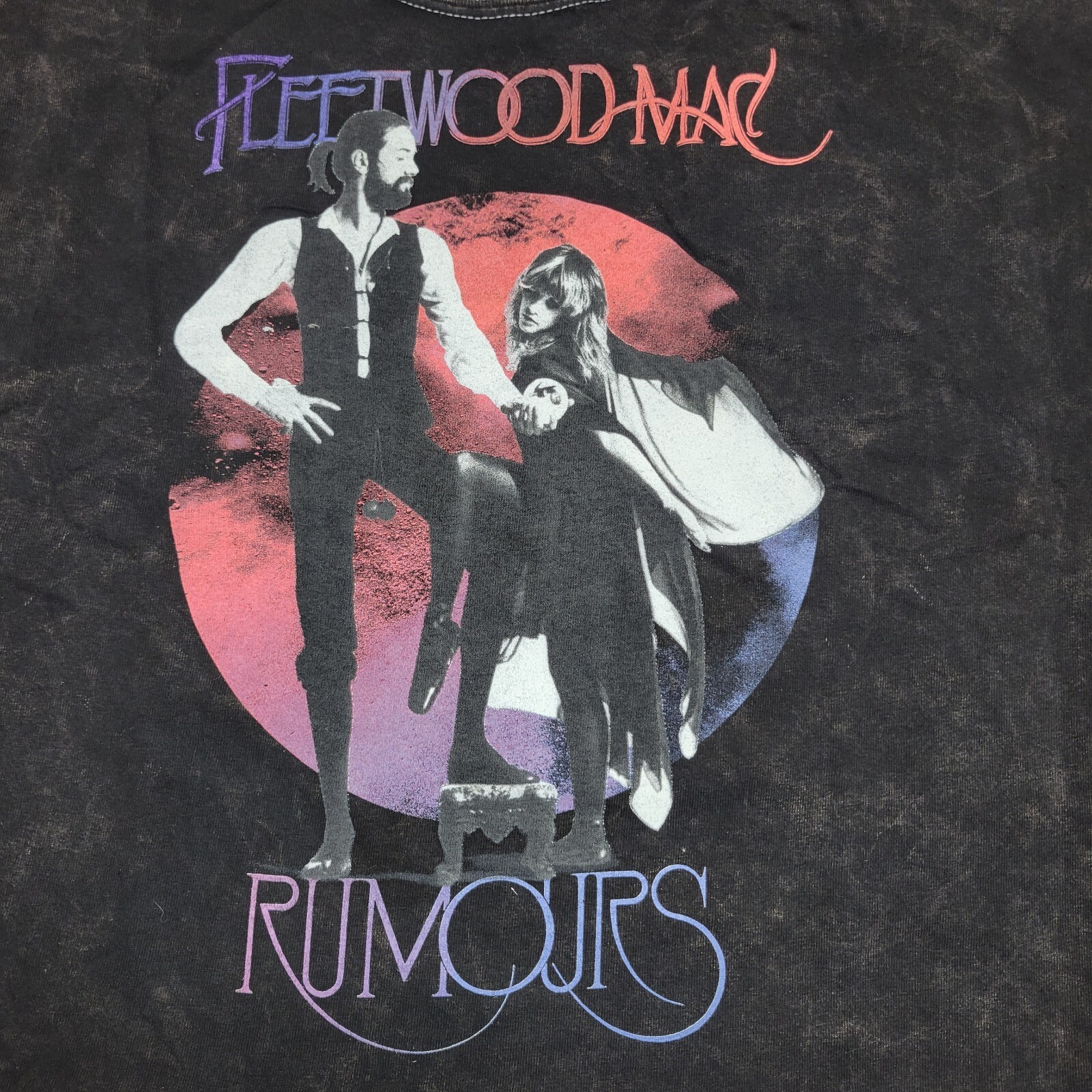 Fleetwood Mac Crop Oversized Urban Outfitters Premium Graphic T-shirt Womens 2XL
