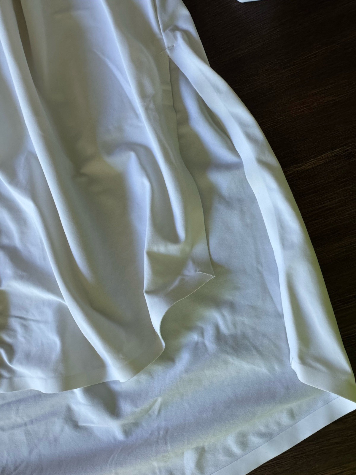 Aday Something Borrowed Shirt Womens Medium White Long Sleeve Button Up Relaxed