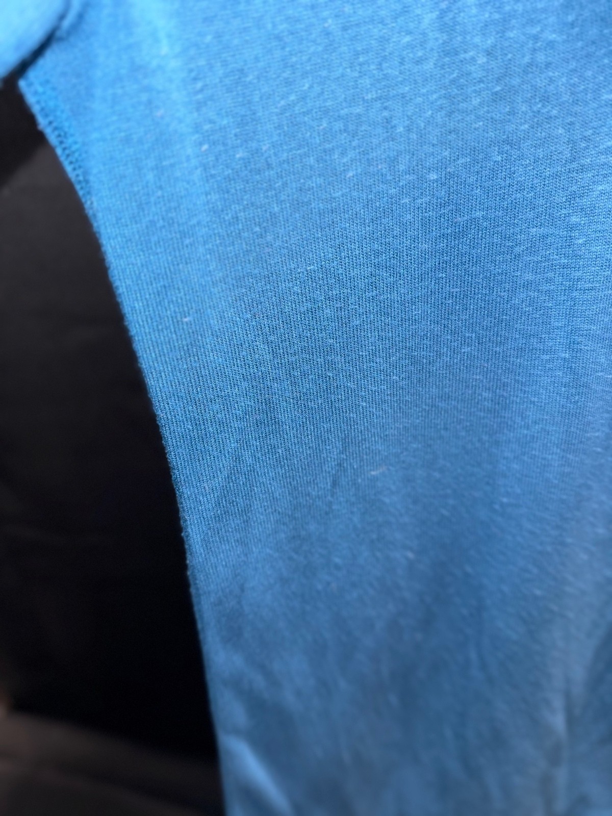 Active Basic Women’s Blue V-Neck Long Sleeve Sweater Size S