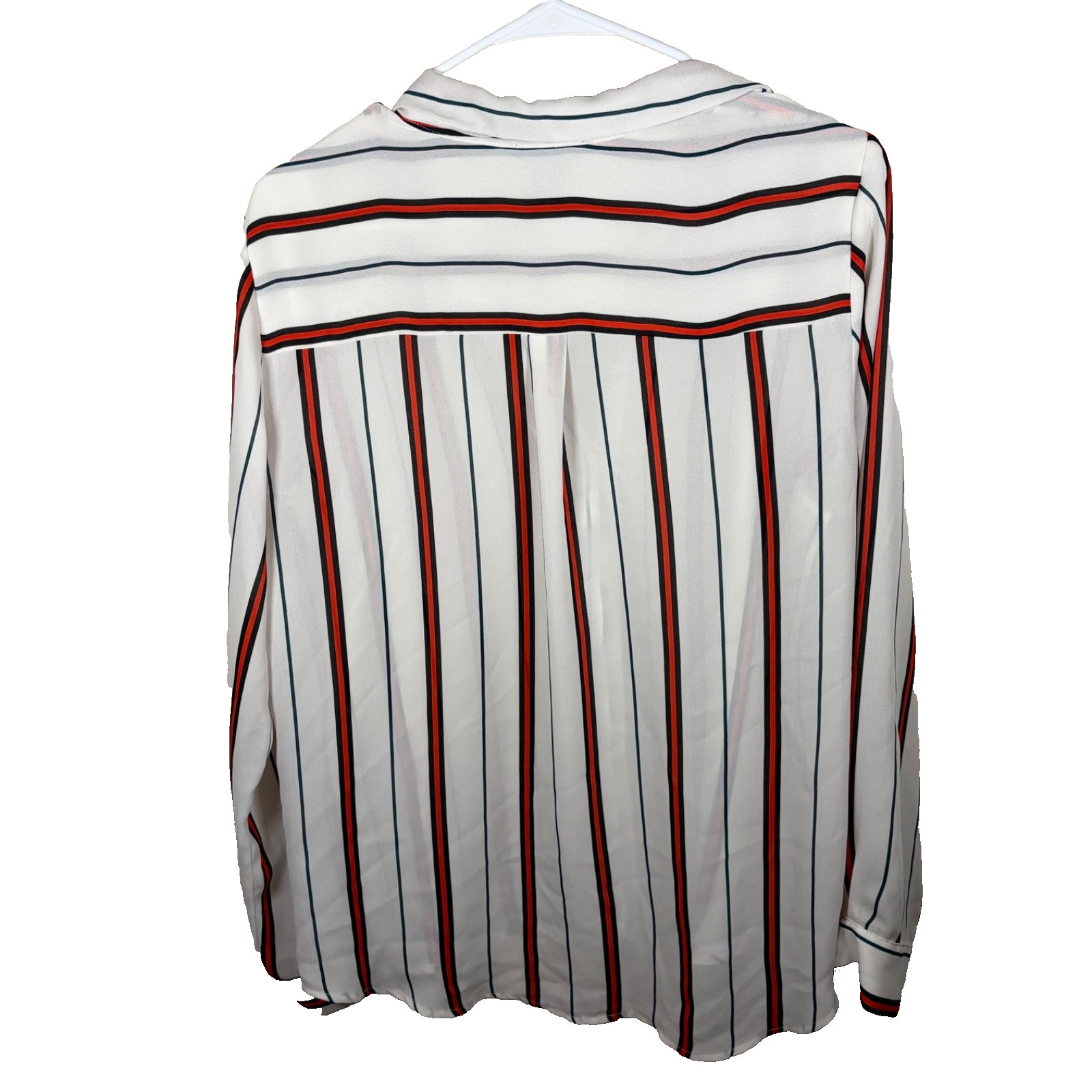 Timing Blouse Women’s Large Button Up Long Sleeve Collared Casual Top Shirt