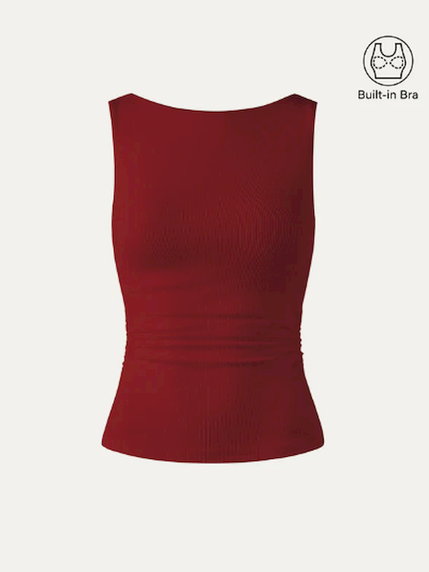 OGL Elastic Open Back Bra Tank, US Stock, No Import Fee