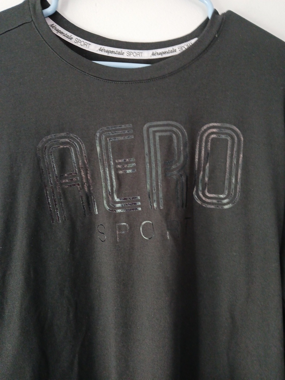 Women’s Aeropostle Sport Size Large Black Logo Long Sleeve Shirt