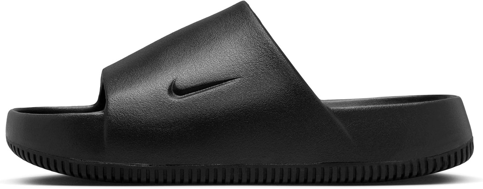 NIKE Calm Womens Slides DX4816-001 (BLACK/BLACK), Size 6 – Black/Black – 6