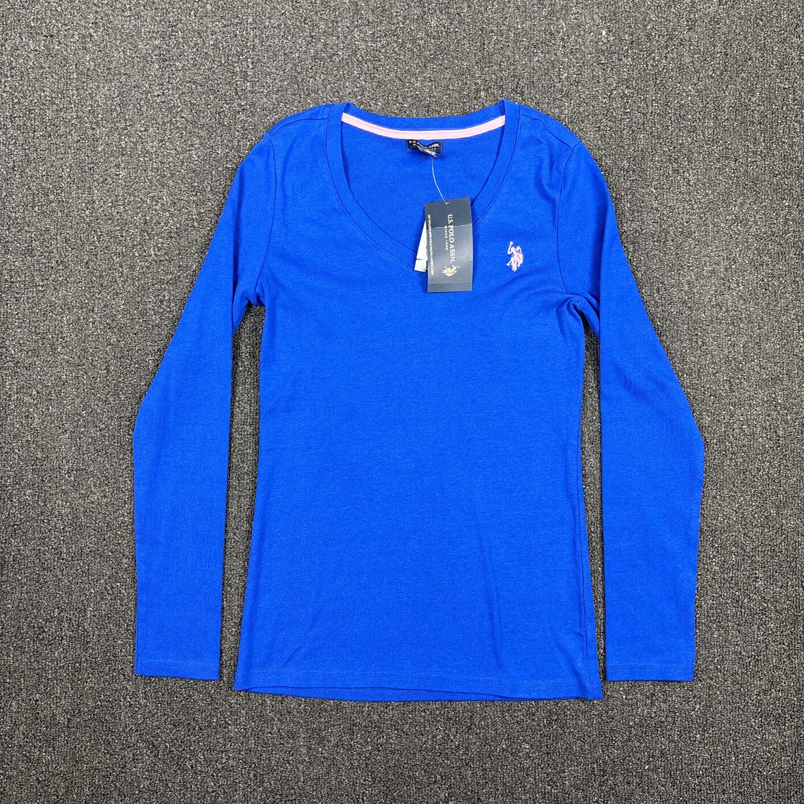 U.S. Polo Assn. Woman’s Long Sleeve T-Shirt NEW WITH TAGS Pullover Size Small