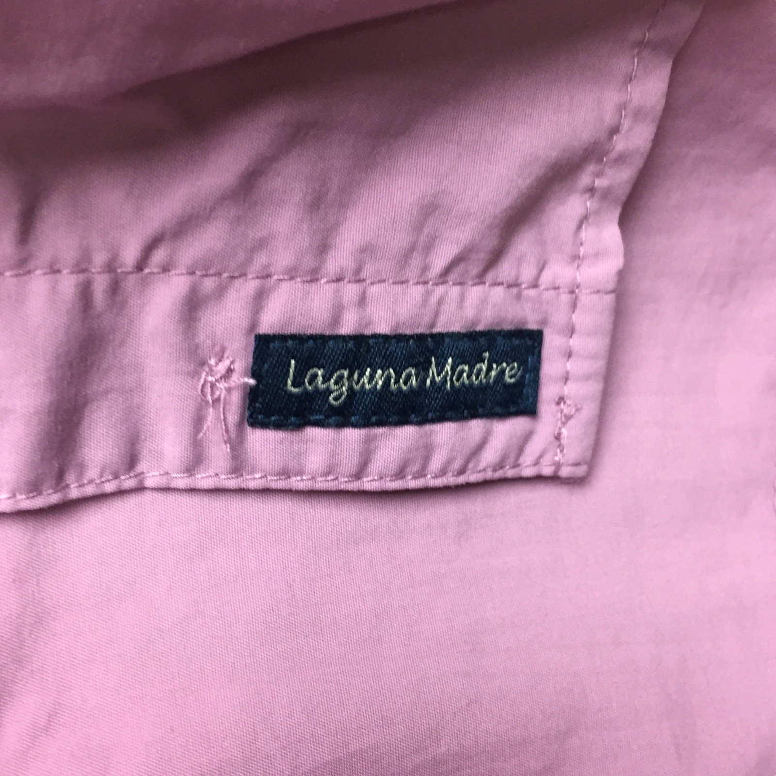 Magellan Womens 3X Mauve Purple Fishing 2-Pocket Vented Laguna Madre Shirt 58 in