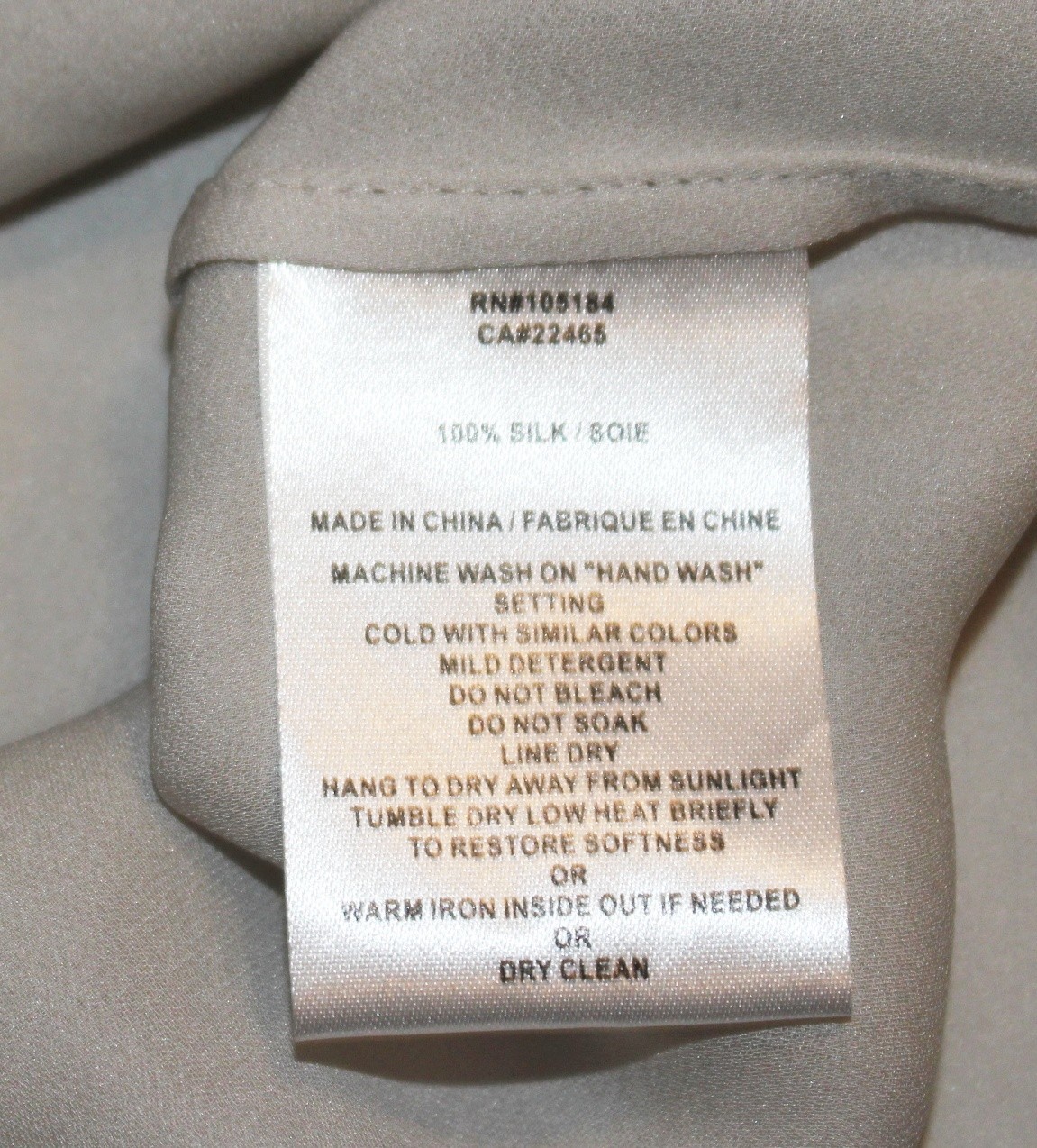 NEW Go Silk Lady Mary Blouse Women XS X-SMALL Sea Salt Gray Ruffled Blouse $330