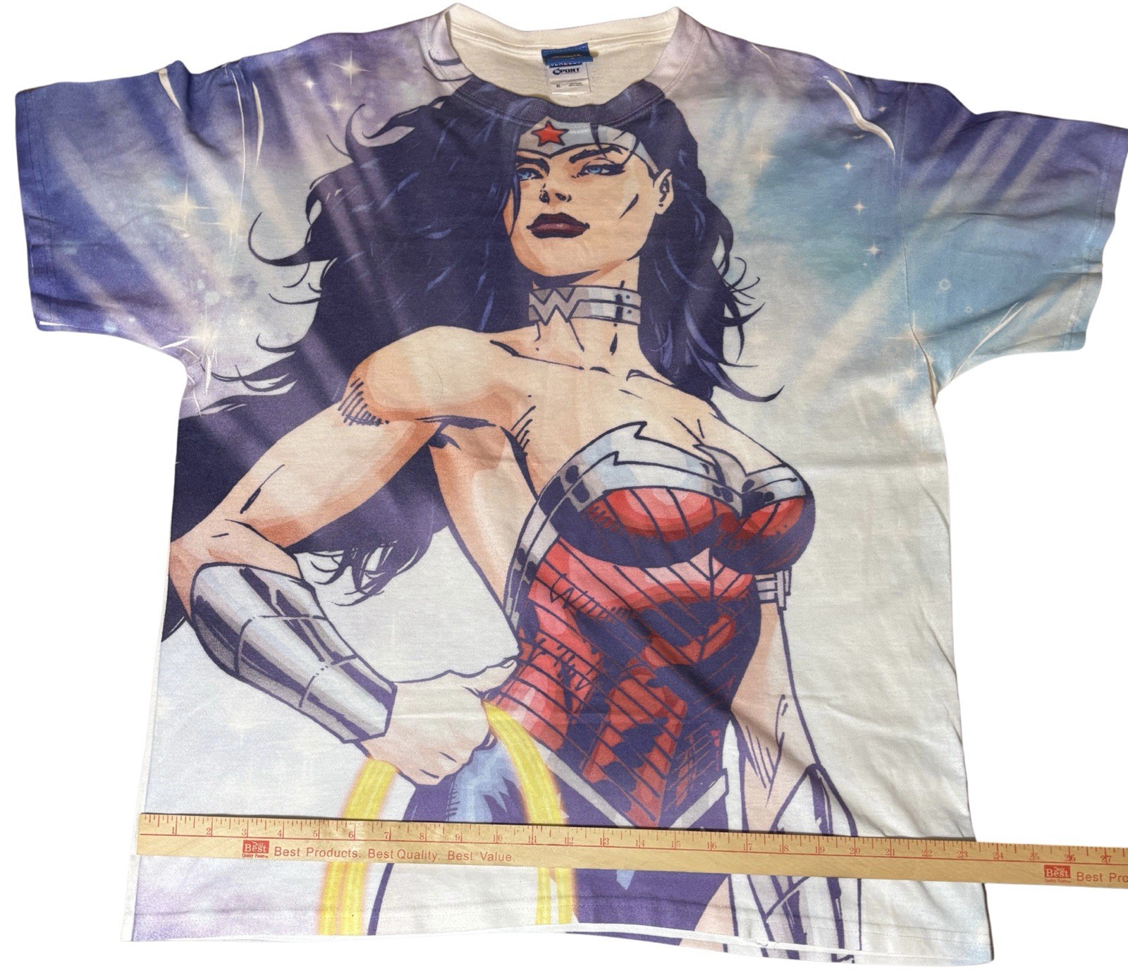 Justice League Women’s T-Shirt Wonder Woman Superwoman, Size XL