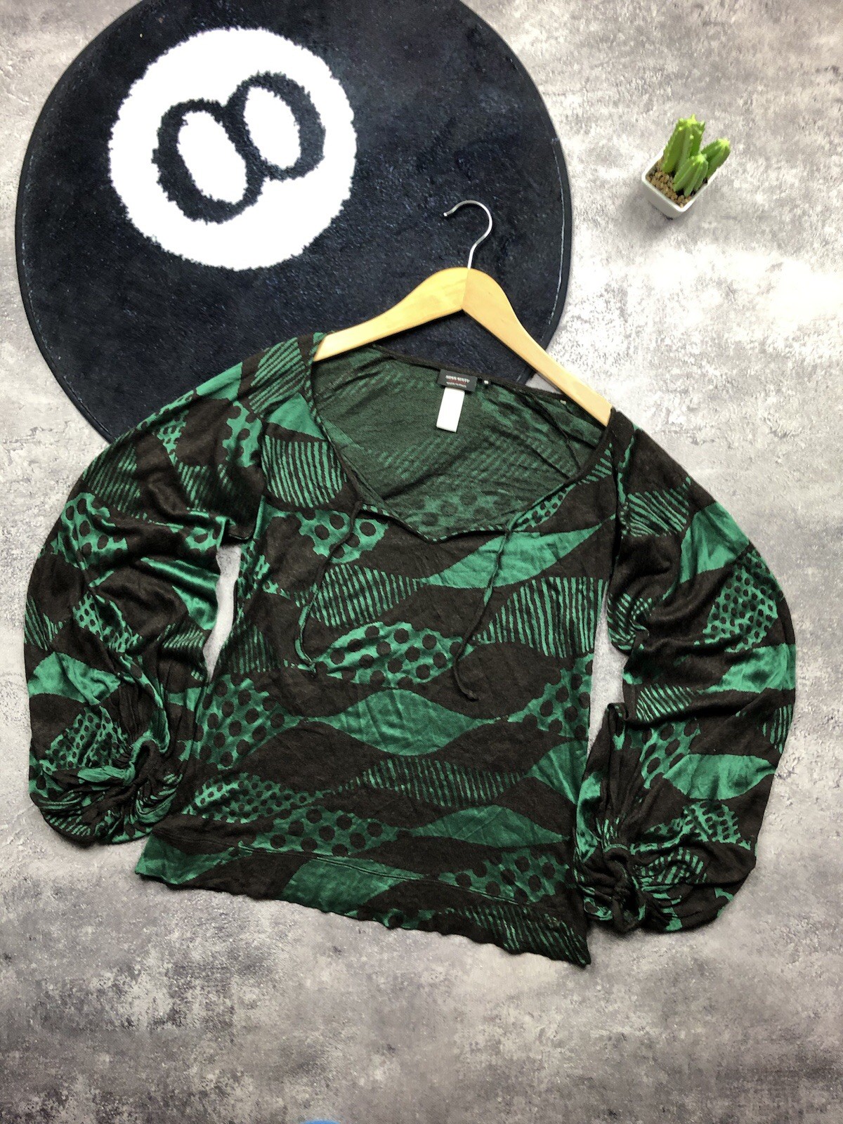 MISS SIXTY Avantgarde Y2k JeanPaulGaultier Style Blouse Woman S Size Streetwear