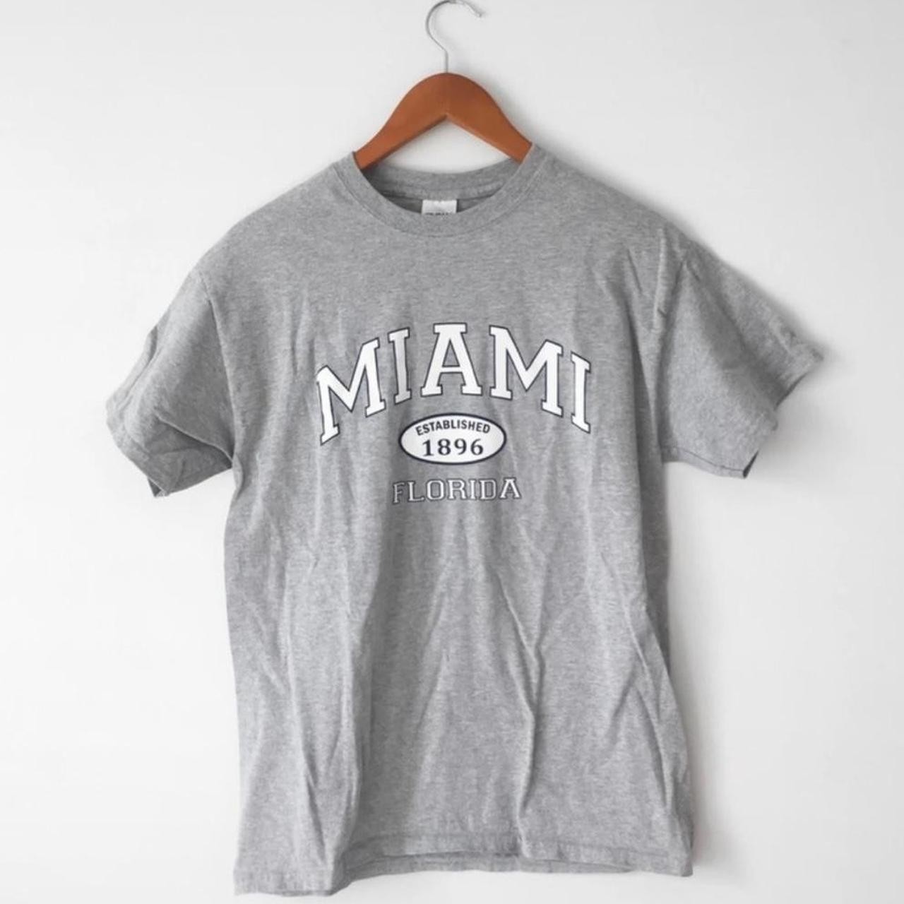 Y2K Miami Florida Graphic T-Shirt – Medium