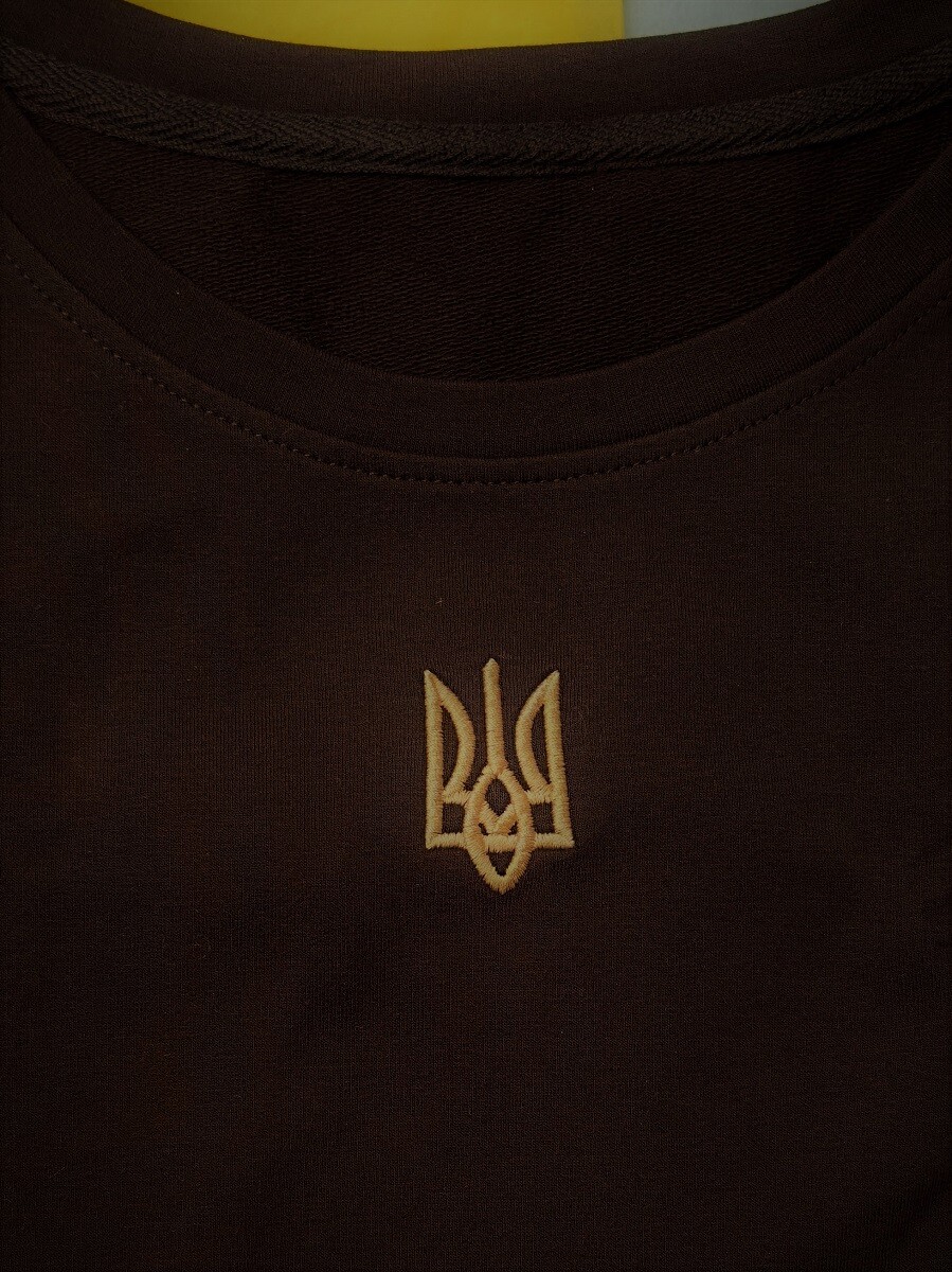 Women’s Ukrainian Trident Authentic KateLab T-shirt – Black