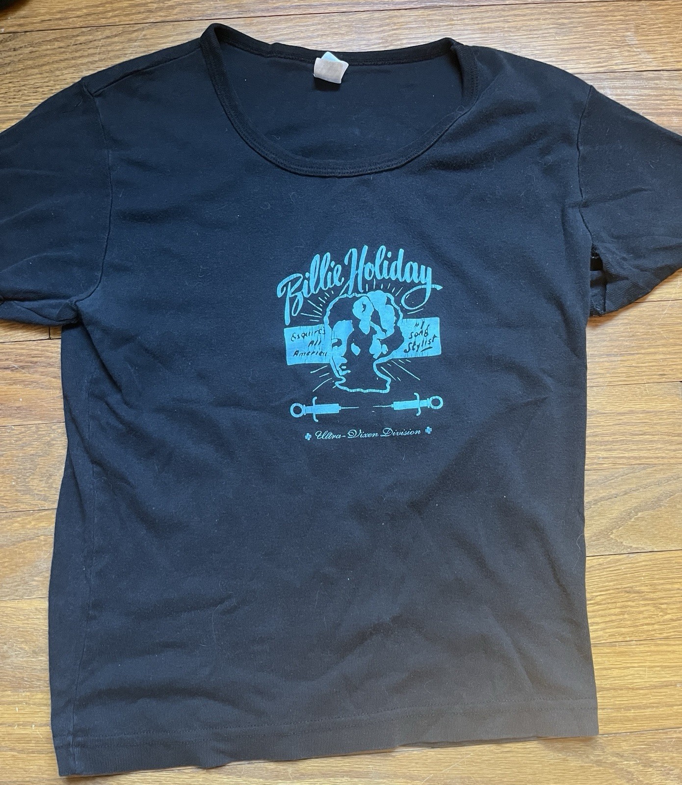 Y2K Early 2000s Billie Holiday T Shirt Women’s Small